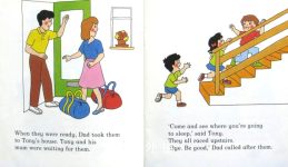 Topsy and Tim stay with a friend