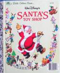 Santas Toy Shop 451 - 08 17 a Little Golden Book Western Publishing Company