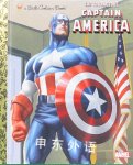 The Courageous Captain America (Little Golden Book) Billy Wrecks