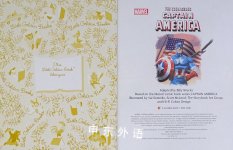 The Courageous Captain America (Little Golden Book)