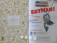 Batman! DC Super Friends Little Golden Book
