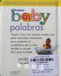 Happy Baby Words Bilingual Soft to Touch Spanish Edition