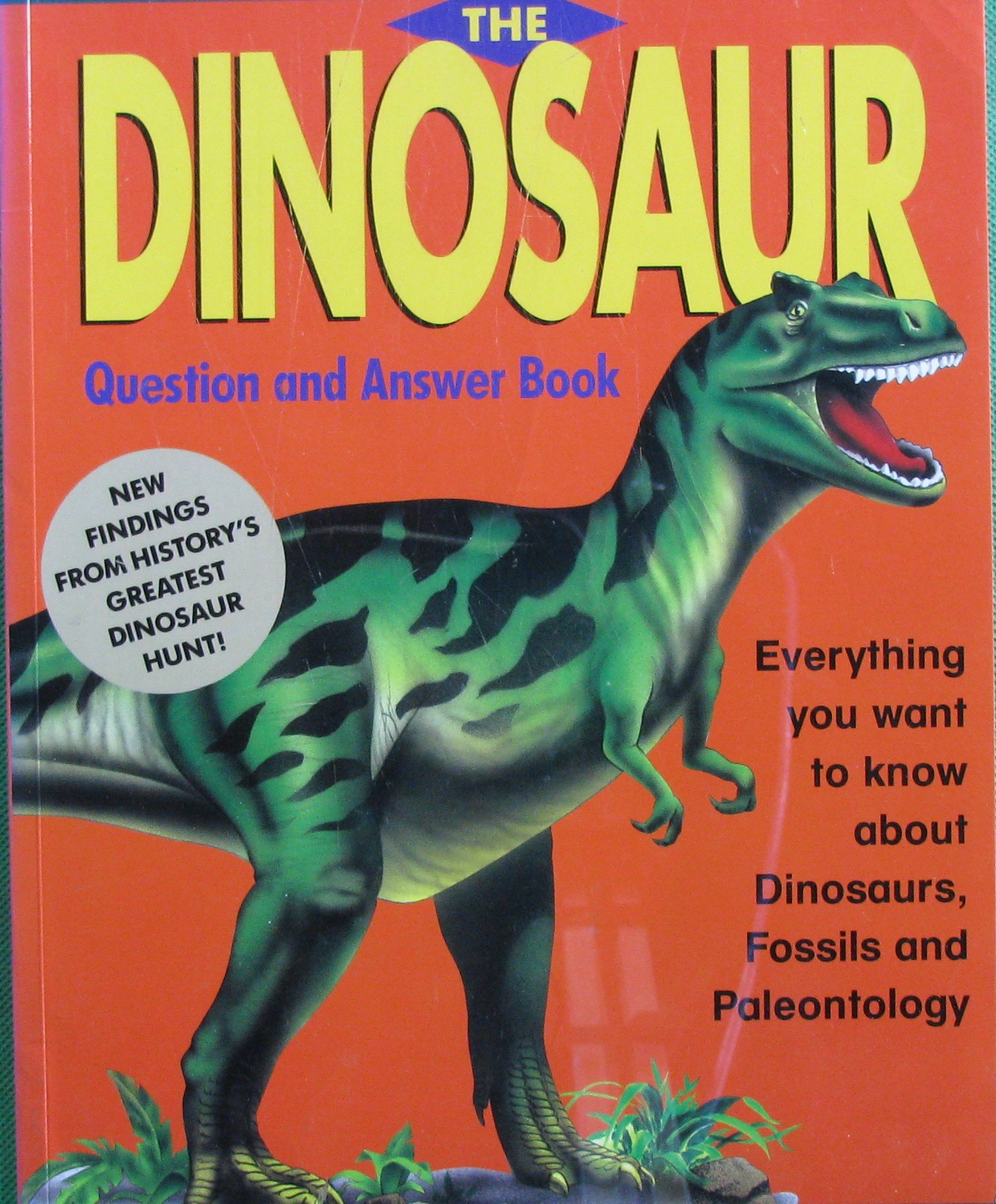 The Dinosaur Question And Answer Book_科学，自然与自然规律_儿童图书_进口图书_进口书,原版书,绘本书 ...