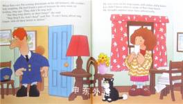Postman Pat paints the ceiling