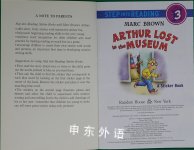 Arthur Lost in the Museum Step into Reading