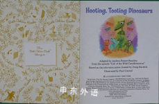 Hooting, Tooting Dinosaurs (Dinosaur Train) (Little Golden Book)