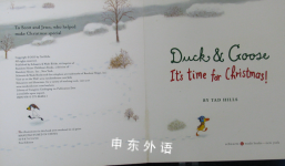 Duck & Goose, It's Time for Christmas! (Oversized Board Book)