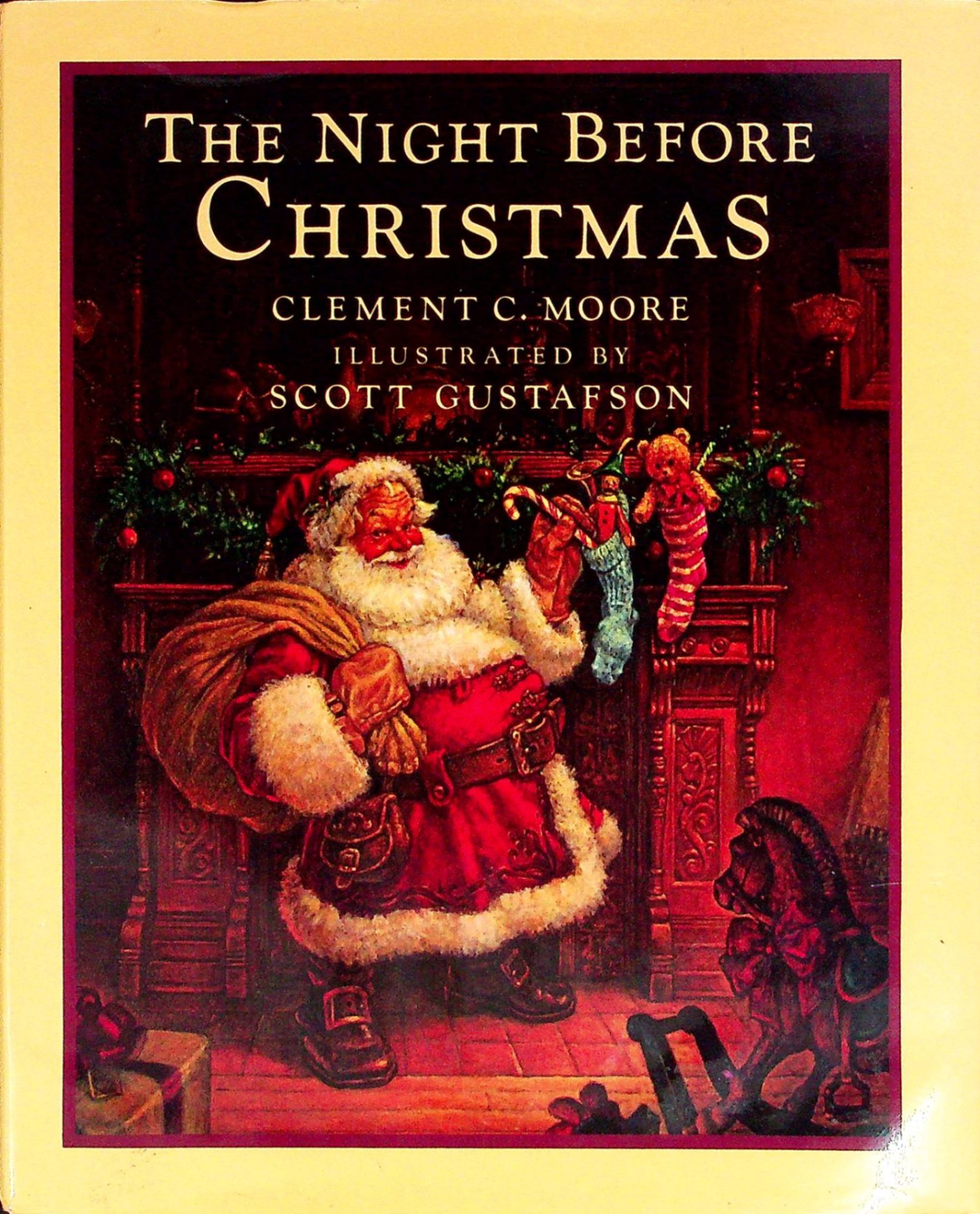 The Night Before Christmas_作者与插画_儿童图书_进口图书_进口书