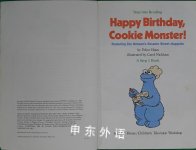 Happy Birthday Cookie Monster
