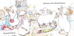 Sheep in a Shop