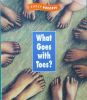 Goes W/toes, Early Success Level 2 Book 13: Houghton Mifflin Early Success (Rd Early Success Lib 199