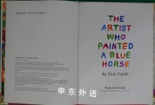 The Artist Who Painted a Blue Horse
