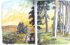 Christopher Robin and Pooh Come to an Enchanted Place