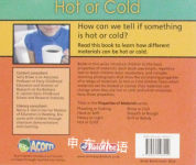Hot or Cold (Properties of Materials)