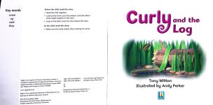 Curly and the Log
