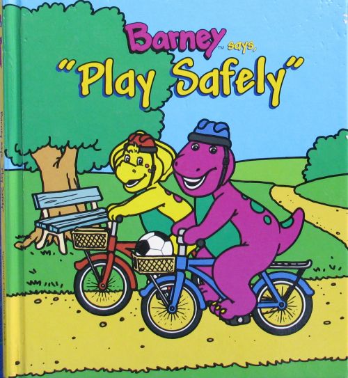 Barney Says, Play Safely_系列读物_儿童图书_进口图书_进口书,原版书,绘本书,英文原版图书,儿童纸板书,外语图书 ...