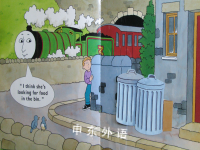 Thomas and the station cat