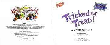 Tricked for Treats A Rugrats Halloween
