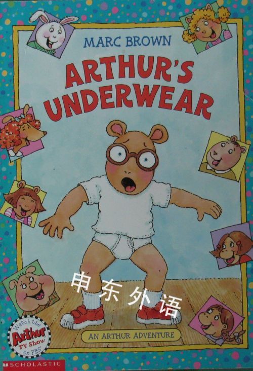 Arthur Underwear 阿瑟 电视 热门人物 儿童图书 进口图书 进口书 原版书 绘本书 英文 原版图书 儿童纸板书 外语图书 进口儿童书 原版儿童书