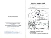 Clifford Welcome to Birdwell Island Activity Book