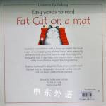 Fat cat on a mat Easy words to read