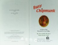 Busy Chipmunk My First Hello Reader