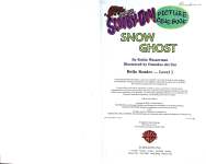 Snow Ghost Scooby-Doo! Picture Clue Book No. 9