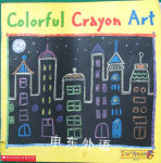 Colorful crayon art I am an artist club