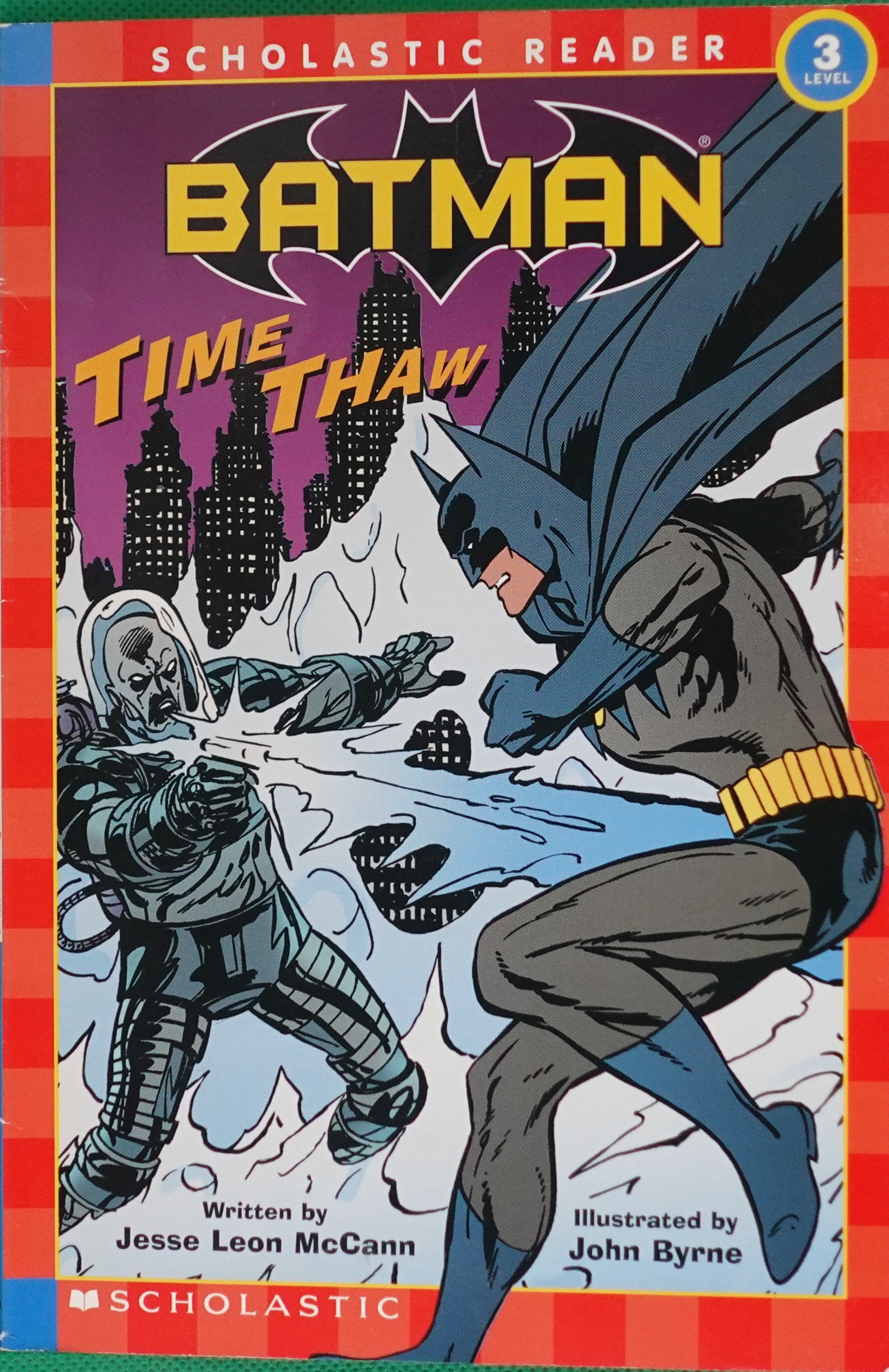 Batman #1: Time Thaw Scholastic Readers Level 3_早期的读者系列_ 