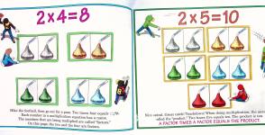 Hersheys Kisses Multiplication and Division