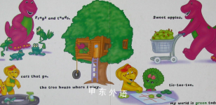 Color My World!  Barney