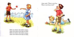 Dick and Jane Play Ball
