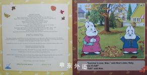 Rubys Falling Leaves Max and Ruby