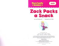 Zack Packs a Snack