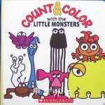 Count &amp; Color with the Little Monsters Lynne Mitchell