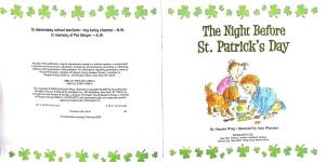 The Night Before St Patricks Day