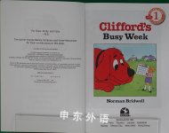 Scholastic Reader Level 1: Clifford: Cliffords Busy Week