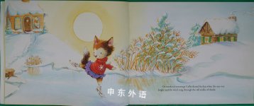 Callie Cat Ice Skater