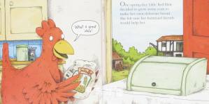 The Little Red Hen: A Deliciously Funny Flap Book