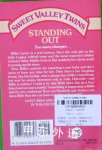 Standing Out Sweet Valley Twins #25 A Bantam-Skylark Book