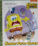 Krabby Patty Caper (SpongeBob SquarePants) (Little Golden Book) Golden Books