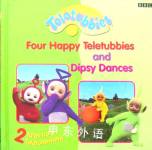 Four Happy Teletubbies and Dipsy Dances BBC