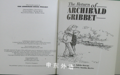 Longman Book Project: The return of Archibald Gribbet