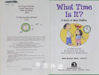 What Time Is It? A Book Of Math Riddles level 2 Hello Reader Math