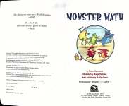 Monster Math level 1 Hello Math Reader 