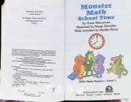 Monster Math School Time