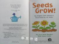 Seeds Grow!: Level 1 My First Hello Reader!