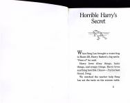 Horrible Harrys Secret