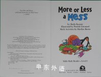 More or Less a Mess Hello Reader! Math Level 2