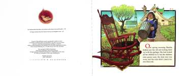 The Old Red Rocking Chair